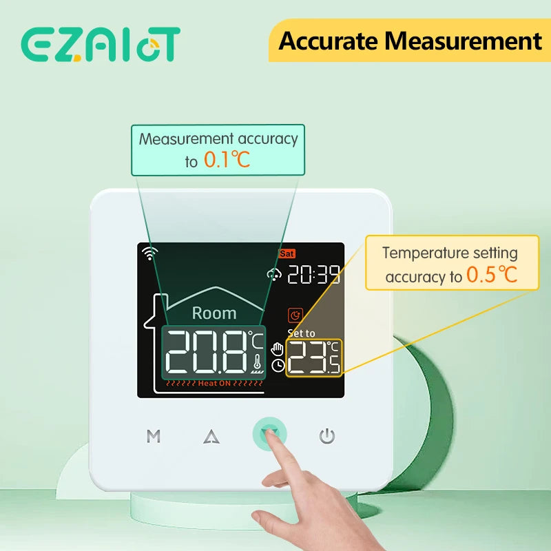 Tuya WiFi Smart Thermostat | Alexa & Google Home | Water, Floor Heating & Gas Boiler Control