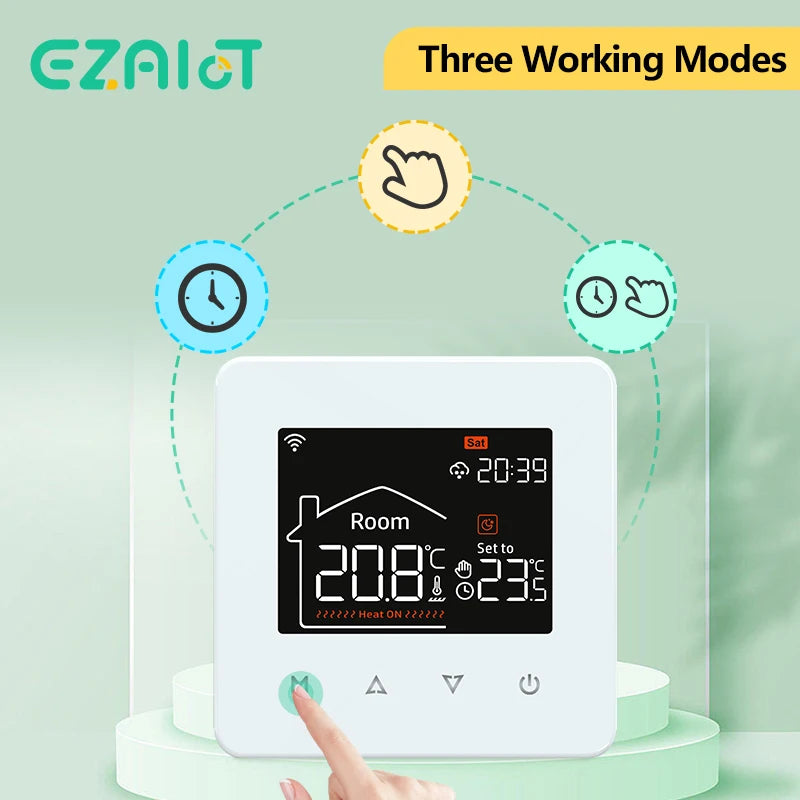 Tuya WiFi Smart Thermostat | Alexa & Google Home | Water, Floor Heating & Gas Boiler Control