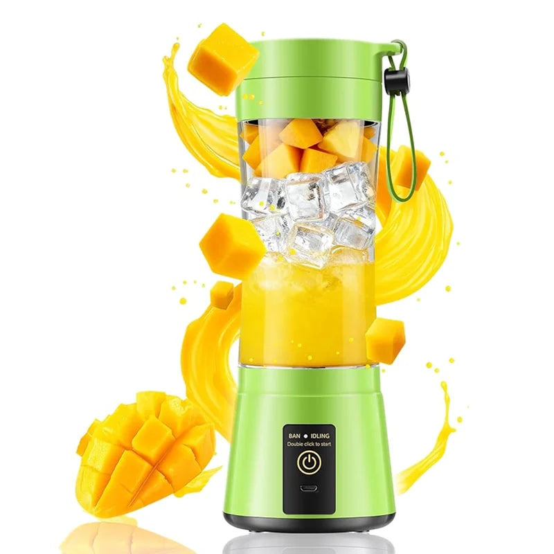 Portable Mini Blender Juice Maker USB Charging Residue Free Fresh Juice Healthy Milkshake Mini Juicer Suitable for Outdoor Use