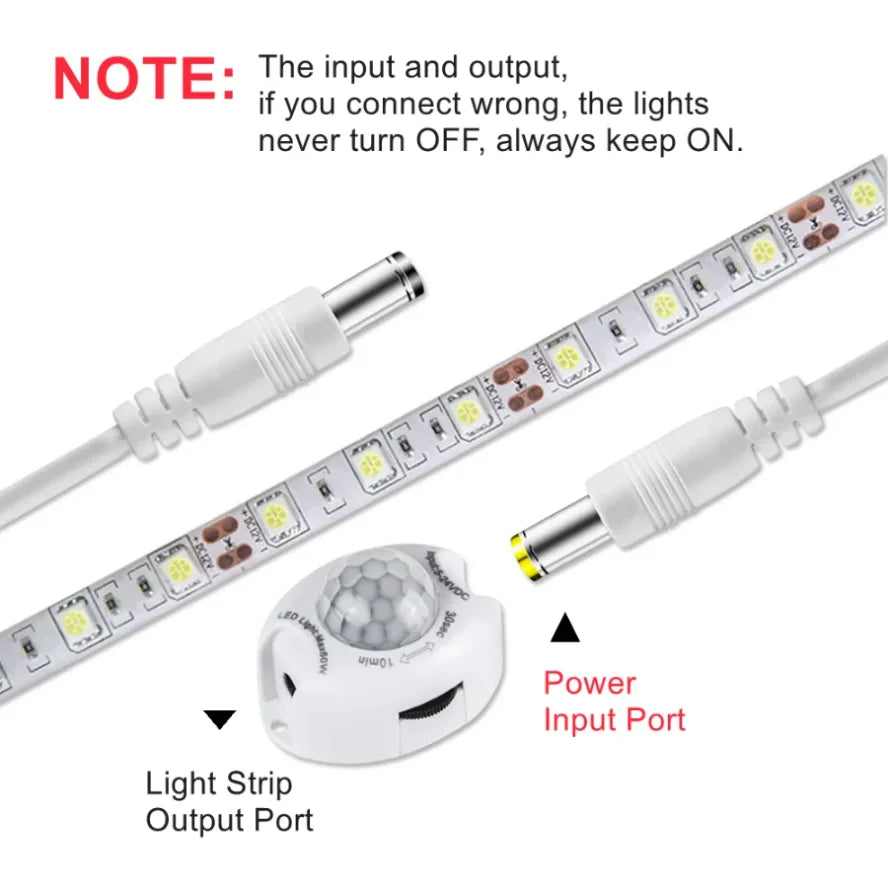 30s~10min Adjustable DC5~24V 3A Highly Sensitive PIR Motion Sensor Switch Infrared IR Sensor